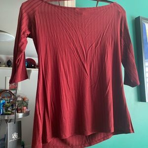 Rock and republic maroon shirt